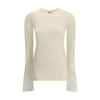 Darkpark Nora Jumper with buttoned Shirt cuffs