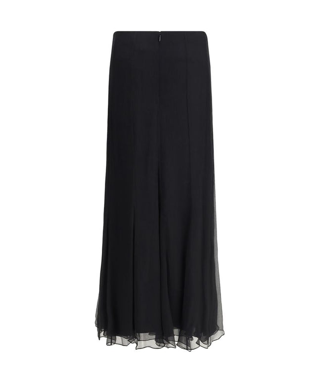 Chloé Silk Long Skirt
