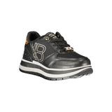 Laura Biagiotti Black Polyester Women Sneaker