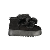 Laura Biagiotti Black Polyester Women Boot