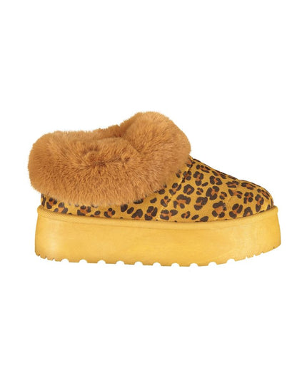 Laura Biagiotti Brown Polyester Women Sneaker