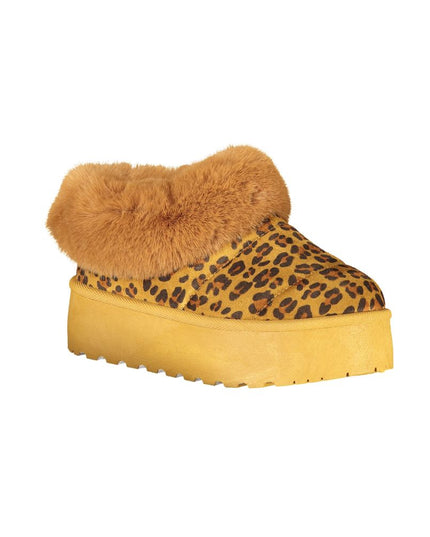 Laura Biagiotti Brown Polyester Women Sneaker
