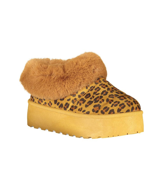 Laura Biagiotti Brown Polyester Women Sneaker