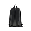 Rear view of Balenciaga Explorer Backpack with adjustable shoulder straps and sleek black finish, ideal for stylish everyday use or commuting.