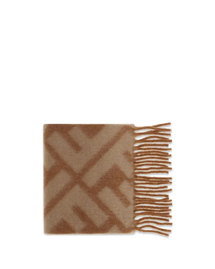 Fendi FF alpaca Scarf