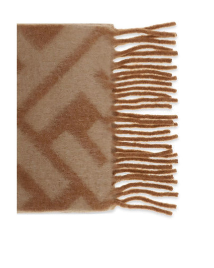 Fendi FF alpaca Scarf