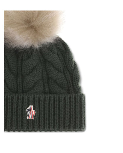 Moncler Grenoble Beanie Hat with pon pon