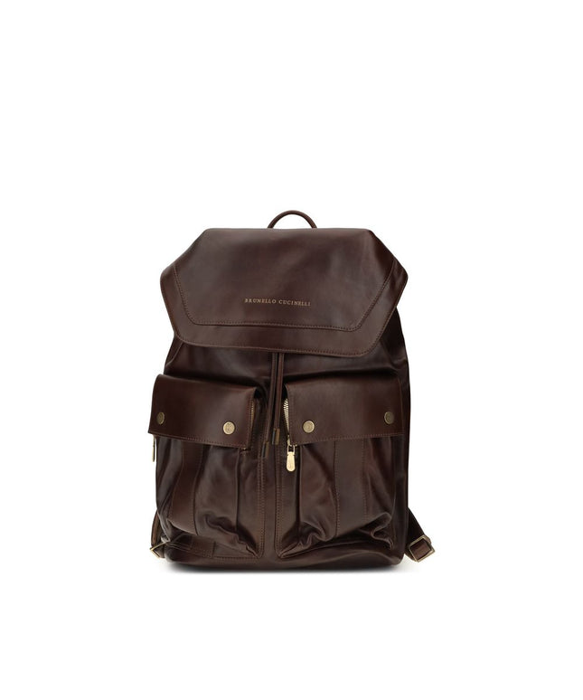 Brunello Cucinelli Leather Backpack