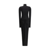 The Andamane Turtleneck Long Dress