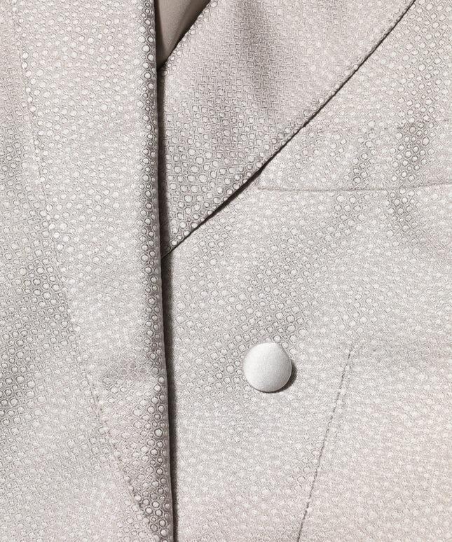 Dolce & Gabbana Beige MARTINI Double-Breasted Suit Blazer