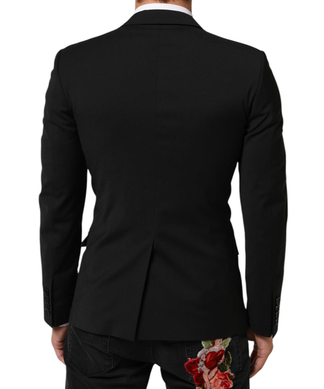 Dolce & Gabbana Black STAFF 2 Buttons Suit Jacket Blazer