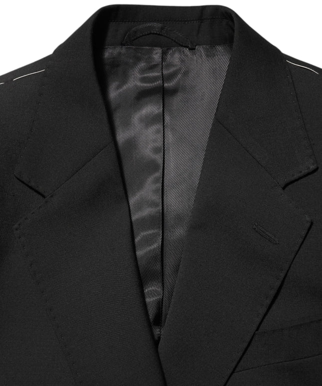 Dolce & Gabbana Black STAFF 2 Buttons Suit Jacket Blazer