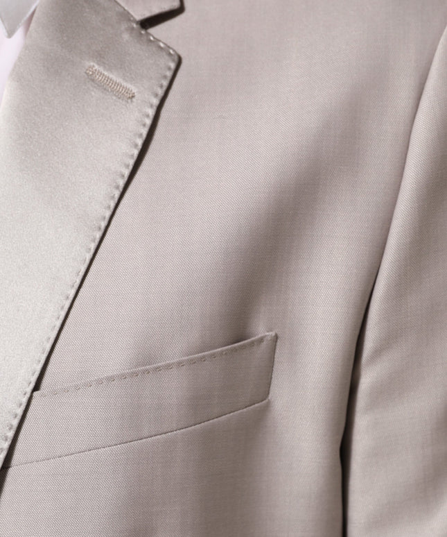Dolce & Gabbana Light Gray Wool 2 Piece MARTINI Formal Suit
