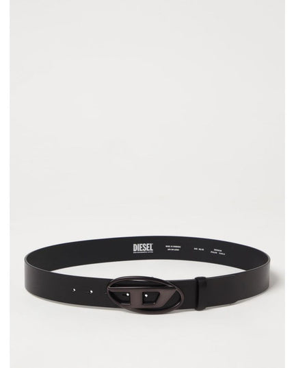 Diesel Black Leather Belt