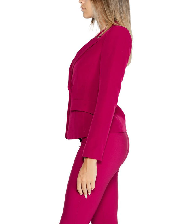 Rinascimento Fuchsia Polyester Blazer