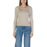 Vila Clothes Cream Viscose Sportswear