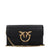 PINKO Black Leather Clutch Bags