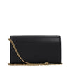 PINKO Black Leather Clutch Bags