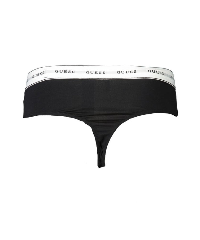 Guess Jeans Black Cotton Underwear