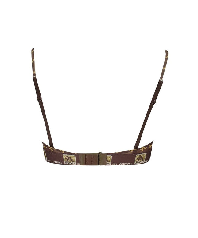 A-Style Brown Nylon Underwear
