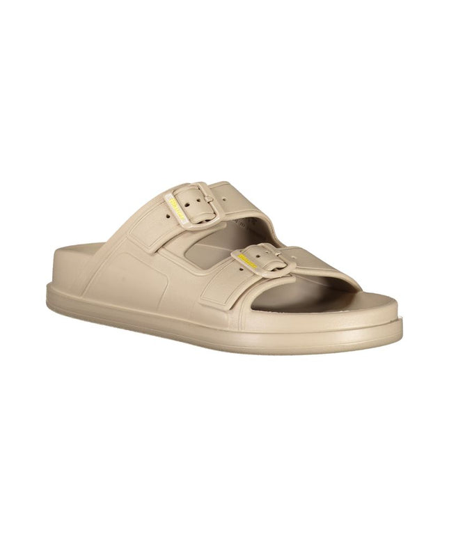 Blauer Beige Polyethylene Sandal
