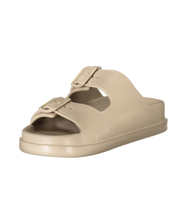 Blauer Beige Polyethylene Sandal