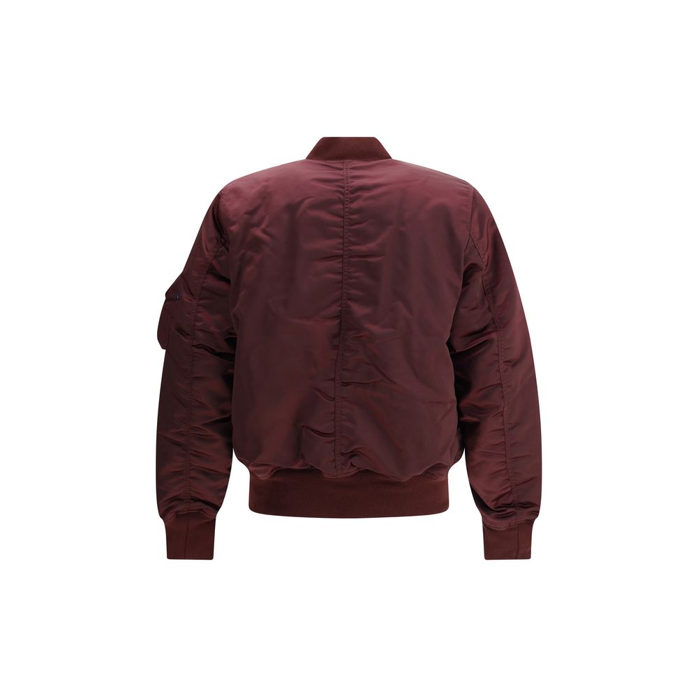 ALPHA INDUSTRIES Bordeaux Nylon Bomber