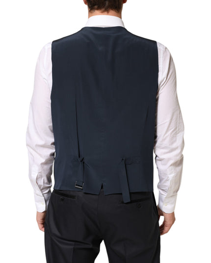 Dolce & Gabbana Black MARTINI 2 Buttons Suit 3 Piece Suit