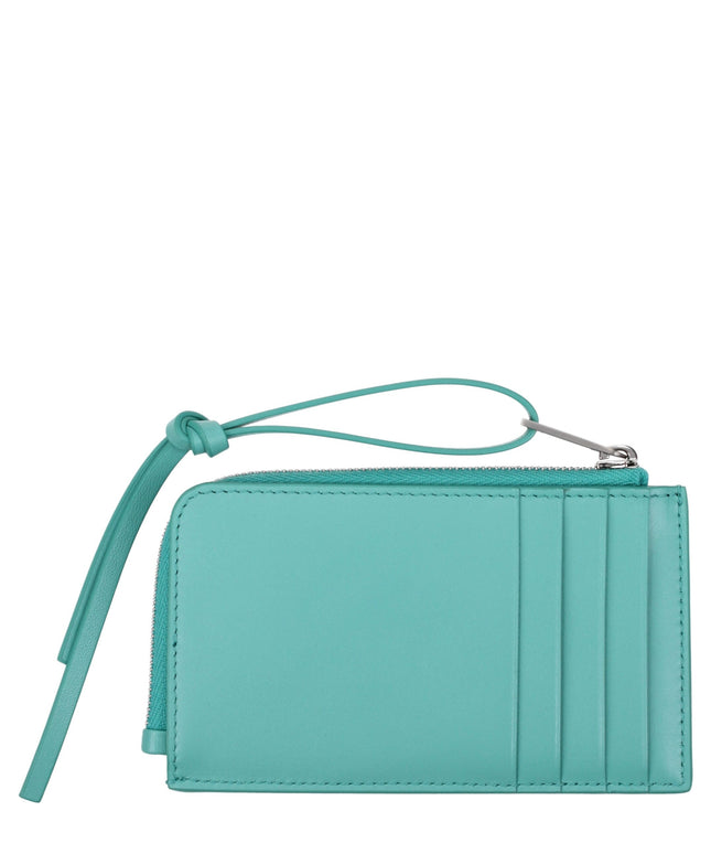Jil Sander Green Leather Wallets