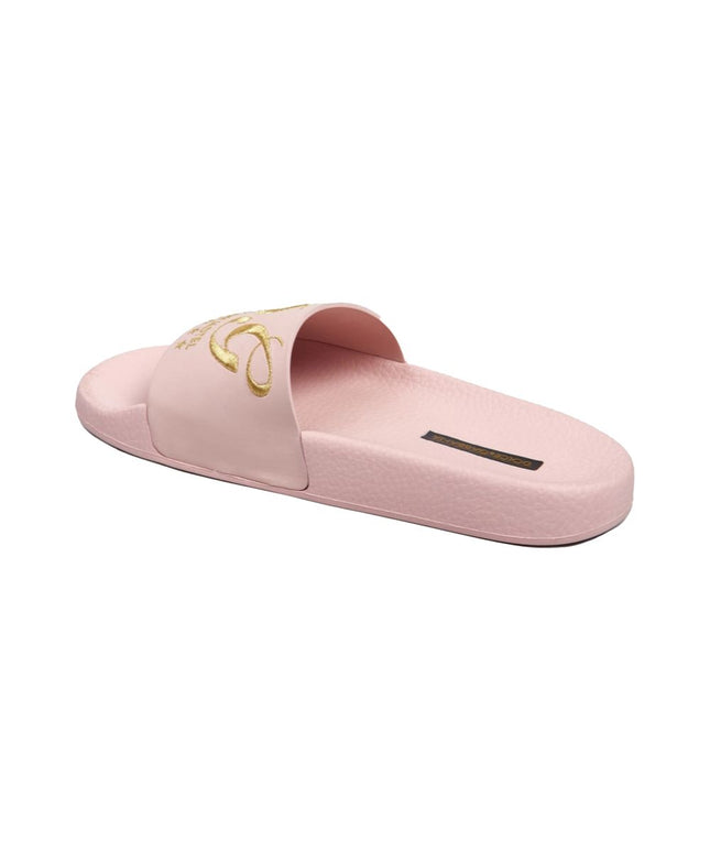 Dolce & Gabbana Pink Leather Slide