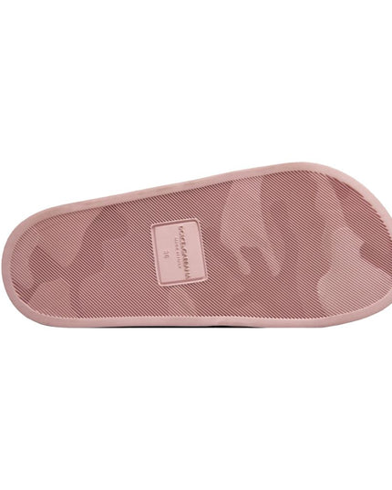 Dolce & Gabbana Pink Leather Slide