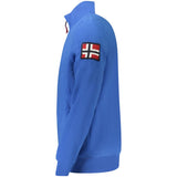 Norway 1963 Blue Polyester Men Sweater