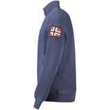 Norway 1963 Blue Polyester Men Sweater