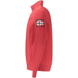 Norway 1963 Red Polyester Men Sweater