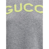 Gucci Gray Wool Sweatshirt