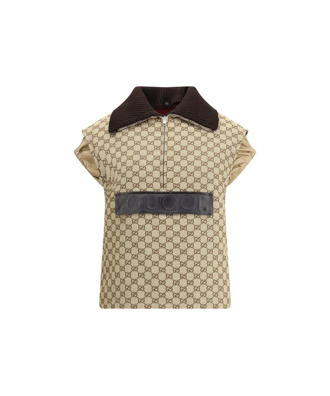 Gucci Bomber Gilet with single front pocket