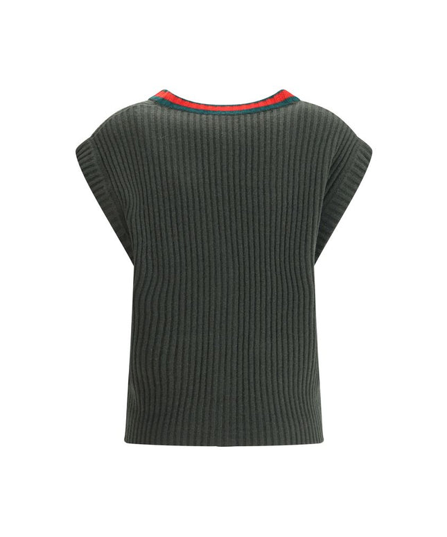 Gucci Wool Cardigan Vest