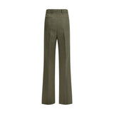 Gucci Boyfriend Trousers with embroidered logo