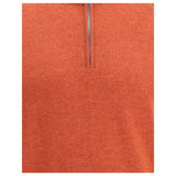 Brunello Cucinelli Red Cashmere Sweatshirt