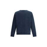 Maison Kitsuné Blue Cotton Sweatshirt