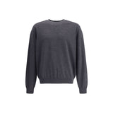 Jacquemus Gray Merino Wool Sweatshirt