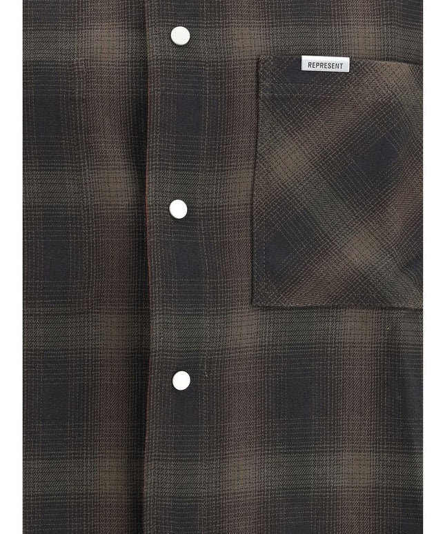 Represent Bonded Reversible Check Shirt