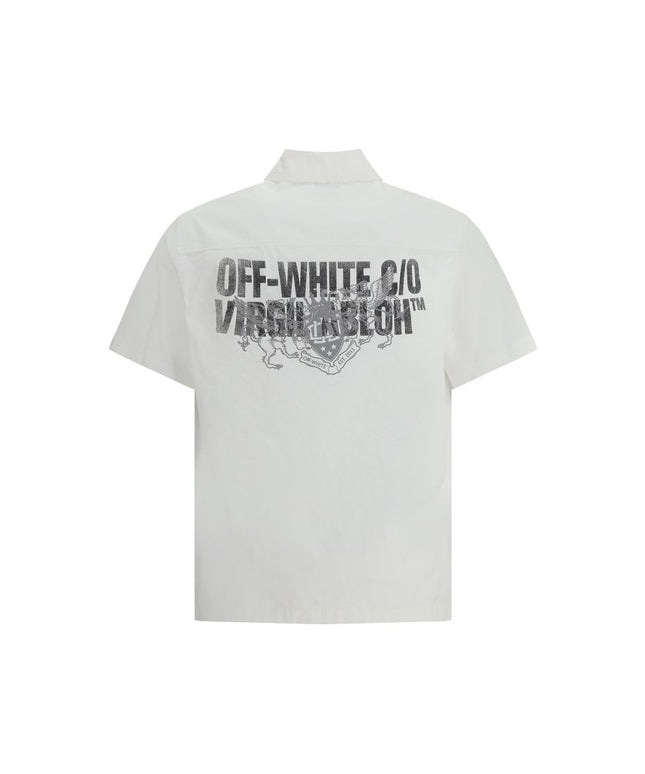 Off-White Bowling Shit with graphic print