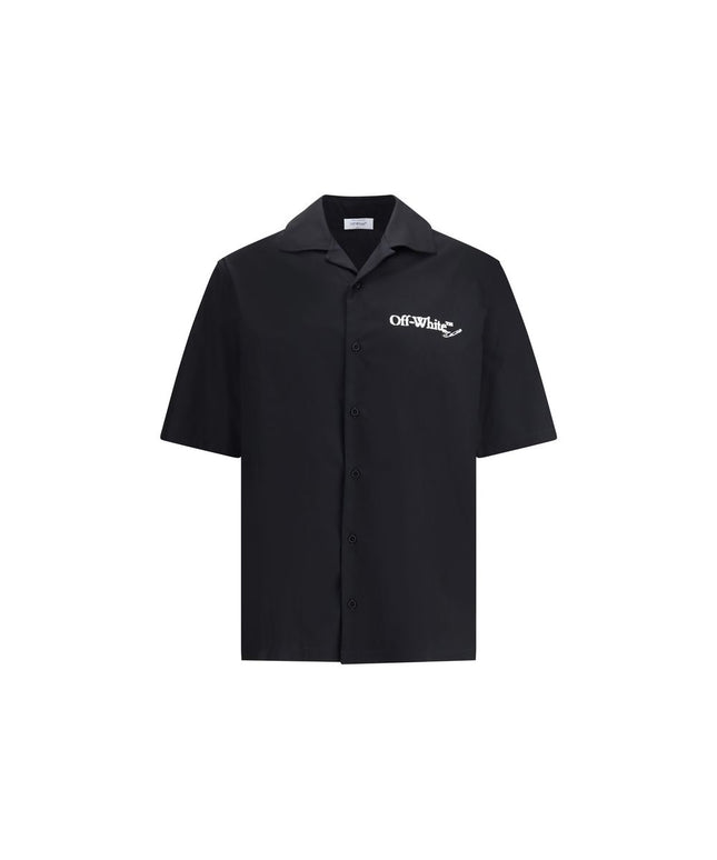 Off-White Bowling Shirt in Poplin