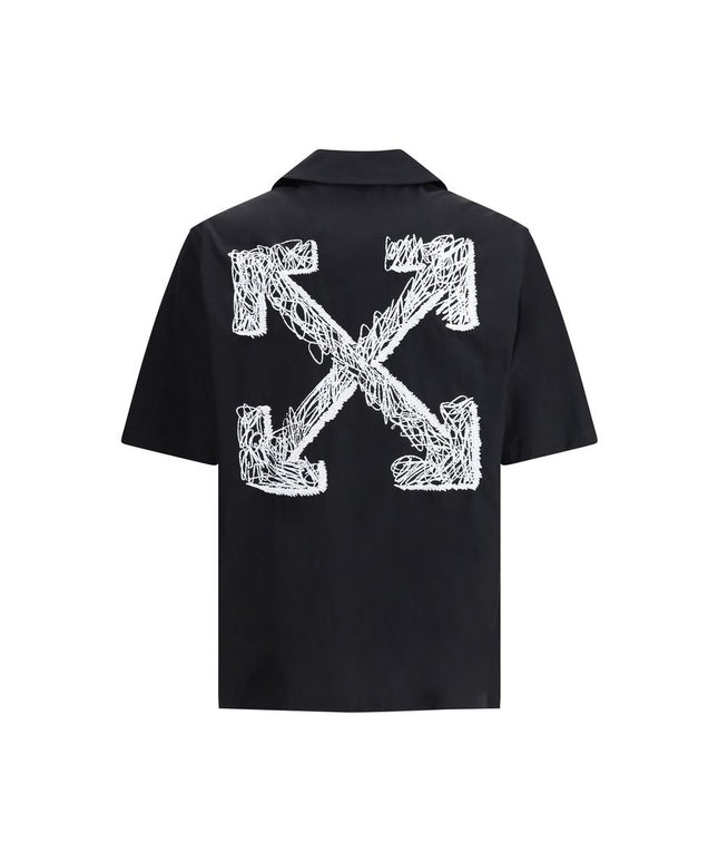 Off-White Bowling Shirt in Poplin
