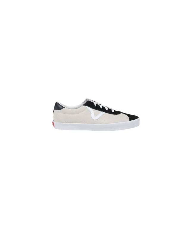 Vans Black And White Suede Leather Sneaker