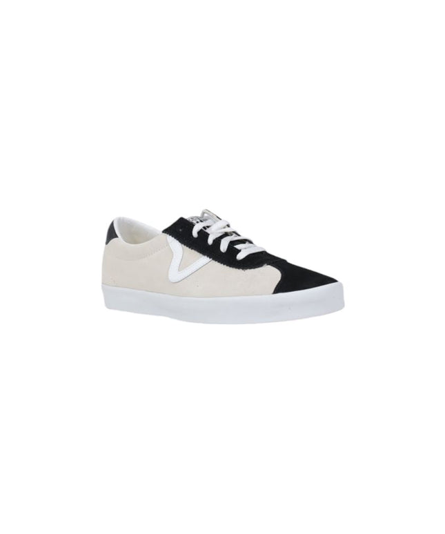 Vans Black And White Suede Leather Sneaker