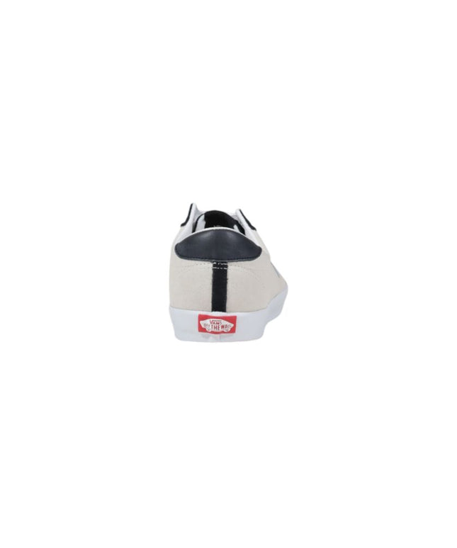 Vans Black And White Suede Leather Sneaker
