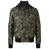 Dolce & Gabbana Army Cotton Jackets & Coat