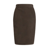 Saint Laurent Denim Pencil Skirt